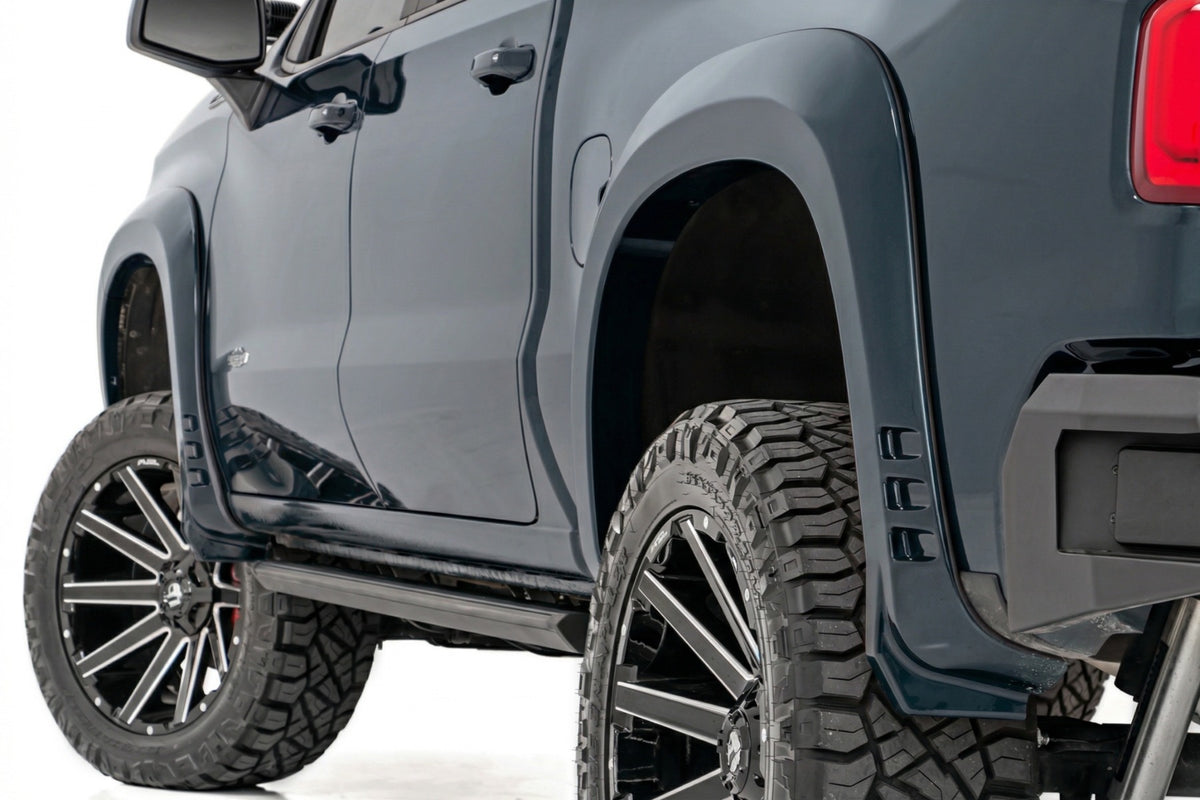 Rough Country SF1 Fender Flares | Chevy Silverado 1500 2WD/4WD (2019-2026 & Refresh) - GPA | Graphite