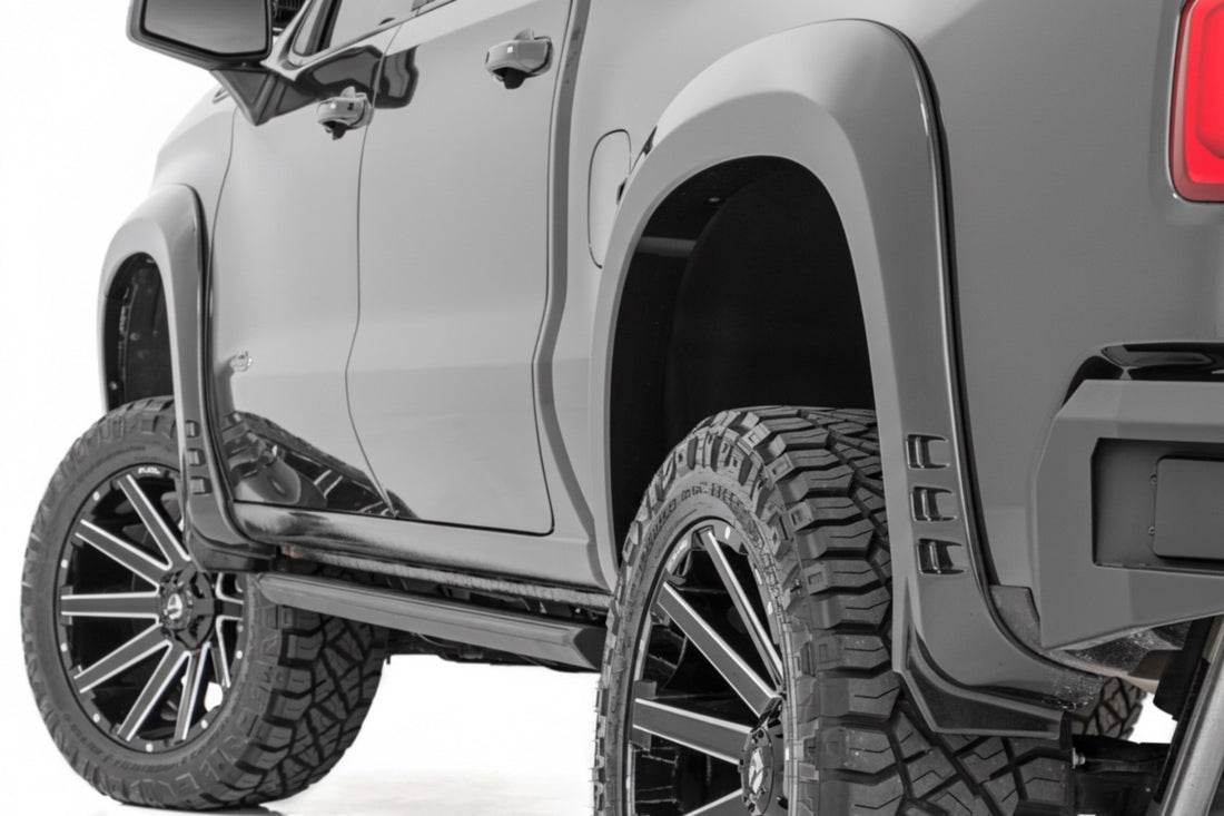 Rough Country SF1 Fender Flares | Chevy Silverado 1500 2WD/4WD (2019-2026 & Refresh) - GJI | Shadow Gray