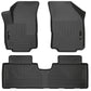 Husky Liners WeatherBeater Front & Second Seat Floor Liners - 3 Piece Fits 2018-2024 GMC Terrain