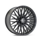Vossen HFX-6 Wheel | 20x9 | +18mm | 8x180 Bolt Pattern - Satin Black