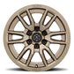 ICON Alloys Vector 6, Bronze, 17 x 8.5 / 6 x 5.5, 25mm Offset, 5.75" BS