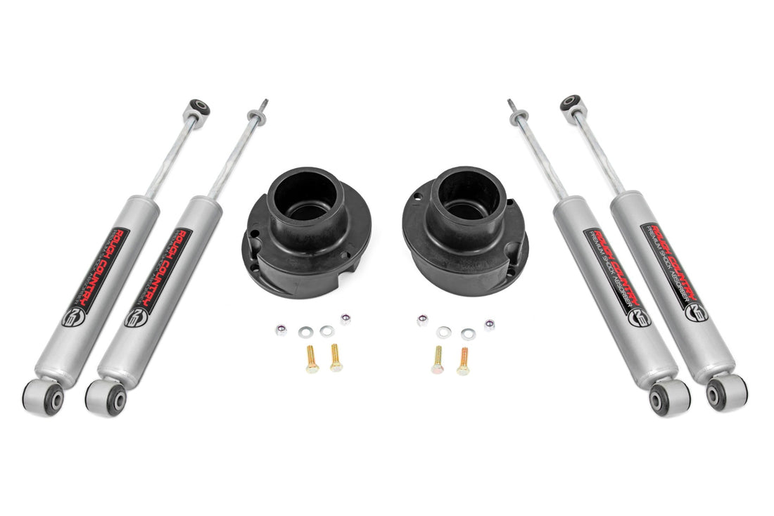 Rough Country 2.5 Inch Leveling Kit | Ram 2500 (14-26)/3500 (13-26) 4WD - Premium N3 / Leaf Spring