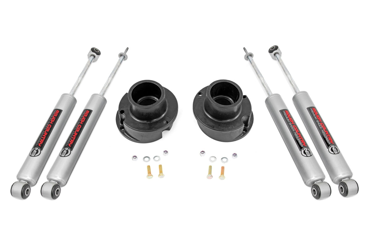 Rough Country 2.5 Inch Leveling Kit | Ram 2500 (14-26)/3500 (13-26) 4WD - Premium N3 / Leaf Spring
