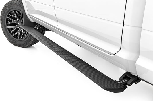 Rough Country (PSR9010) Power Running Boards | Dual Electric Motor | Crew Cab | Ram 2500/3500 (10-24)