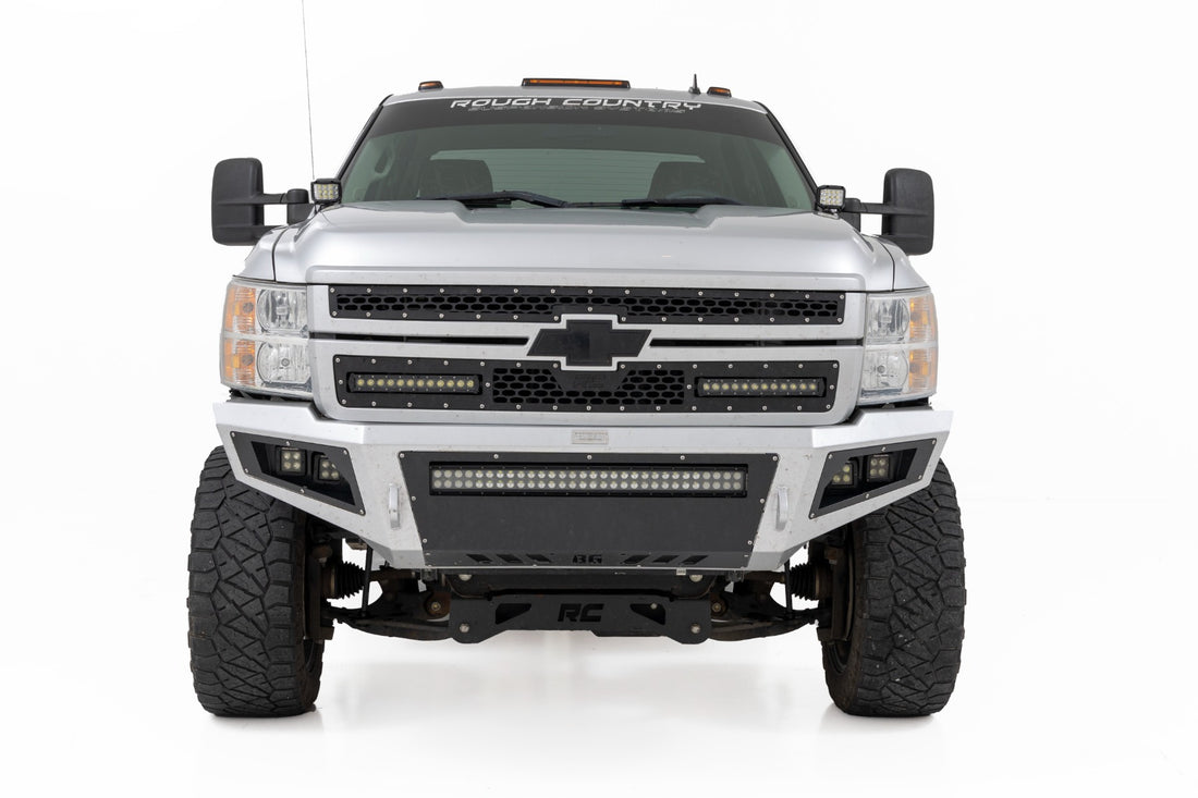 Rough Country LED Ditch Light Kit | Chevy 1500 & Chevy/GMC 2500HD/3500HD (07-14)