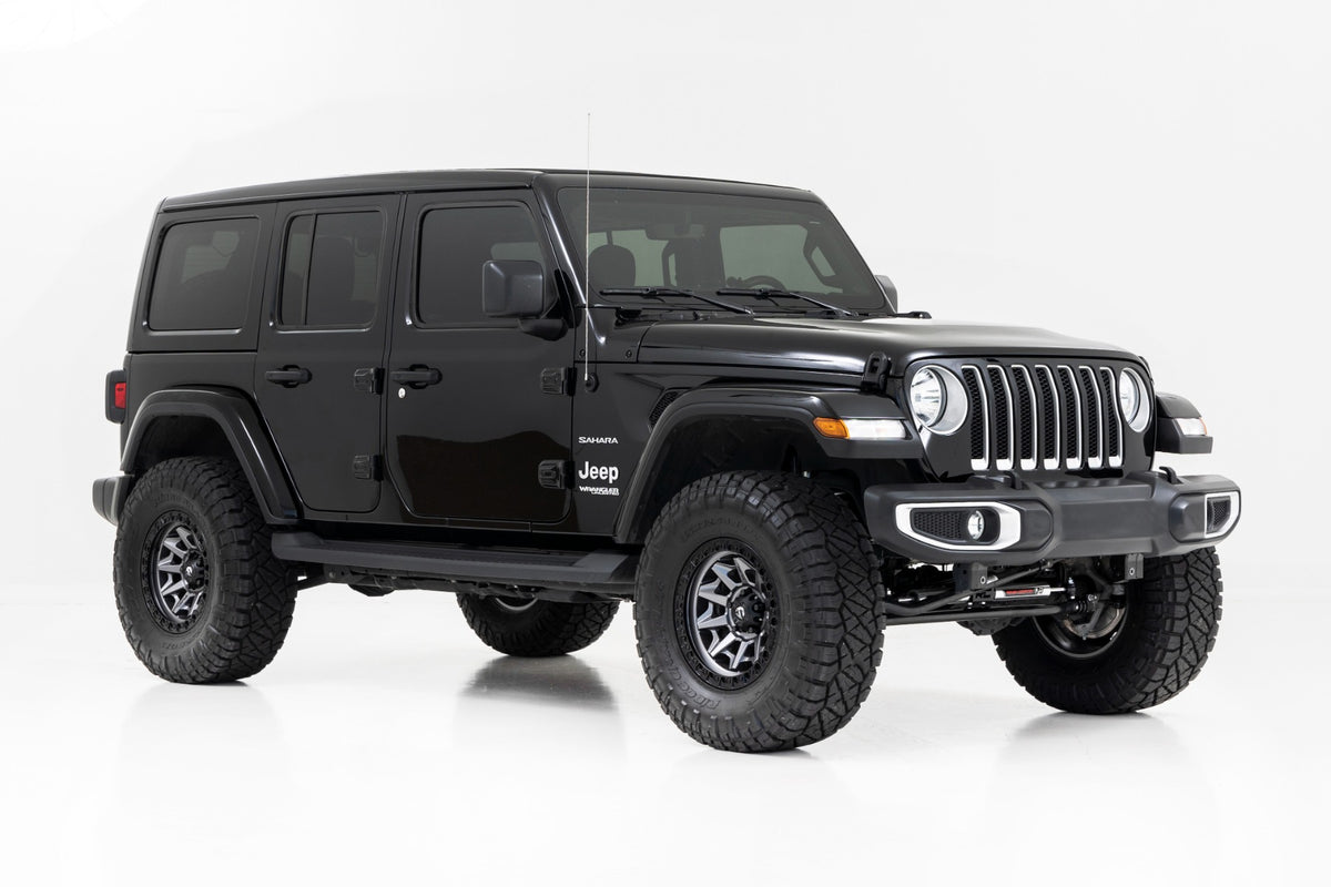 Rough Country 2.5 Inch Lift Kit | 4-Door | Jeep Wrangler Unlimited 4WD (2024-2026)