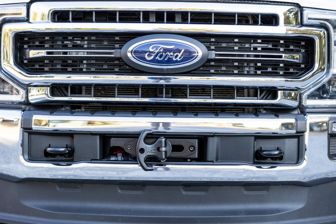 Rough Country Hidden Winch Mount | Ford F-250/F-350 Super Duty 2WD/4WD (2020-2022)
