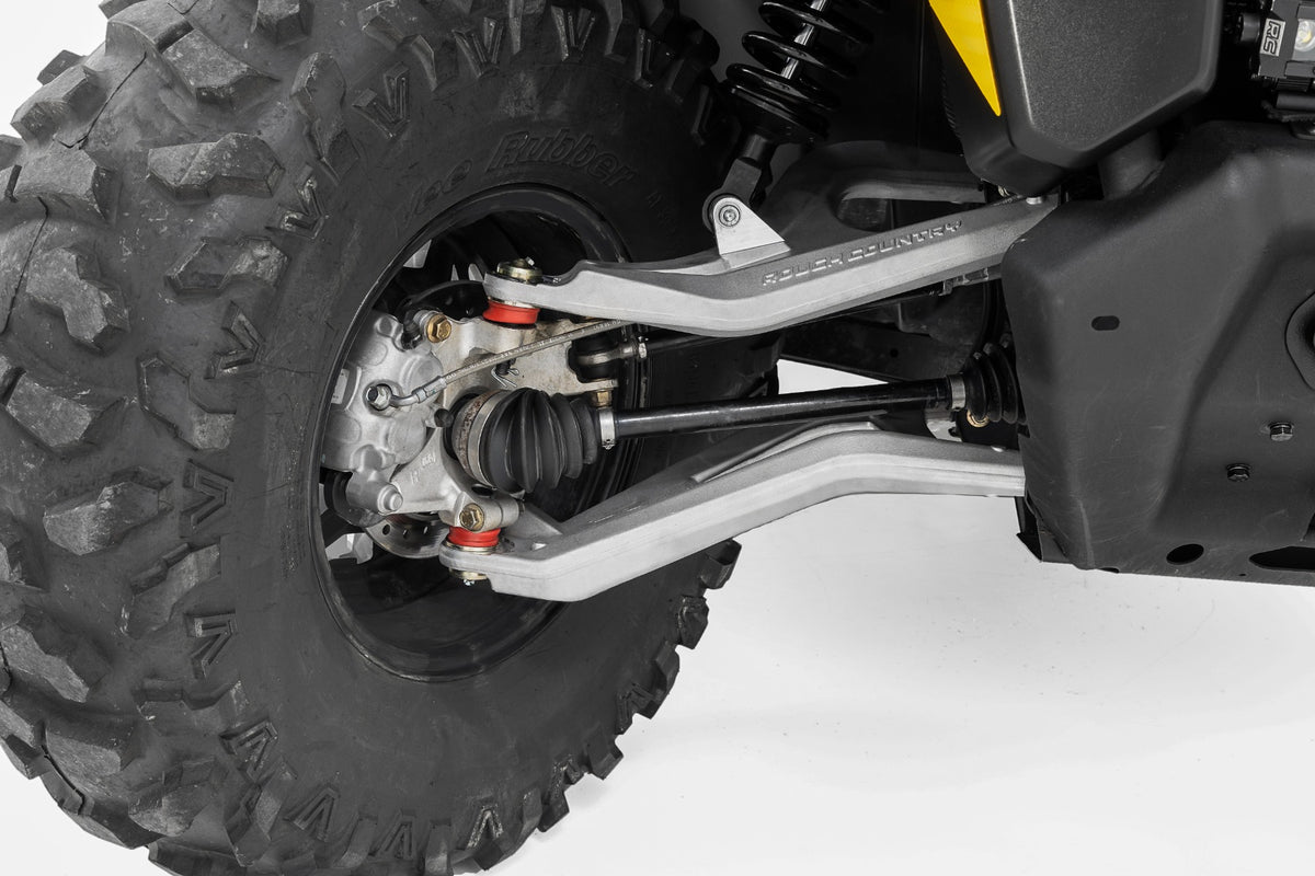 Rough Country Aluminum Control Arms | High Clearance w/ 2" Forward Offset | Can-Am Defender HD 5/HD 8/HD 9/HD 10