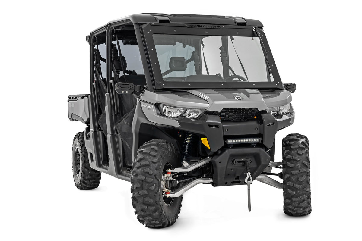 Rough Country Aluminum Control Arms | High Clearance w/ 2" Forward Offset | Can-Am Defender HD 5/HD 8/HD 9/HD 10