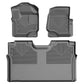 Husky Liners WeatherBeater Front & Second Seat Floor Liners - 3 Piece 93641