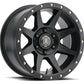ICON Alloys Rebound, Satin Black, 18 x 9 / 6 x 135, 6mm Offset, 5.25" BS