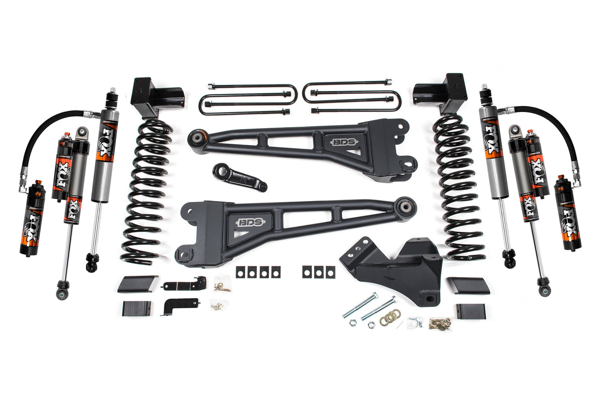 BDS Suspension 4 Inch Lift Kit w/ Radius Arms | Ford F450 Super Duty (23-26) 4WD