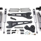 BDS Suspension 4 Inch Lift Kit w/ Radius Arms | FOX 2.5 Coilover Conversion - Performance Elite | Ford F450 Super Duty (20-22) 4WD