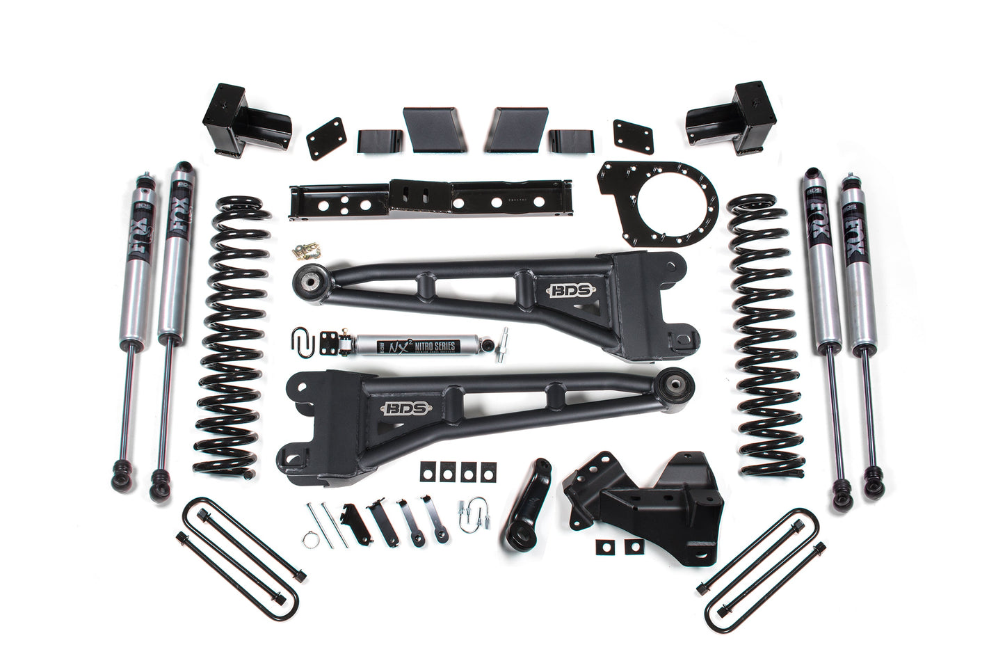 BDS Suspension 7 Inch Lift Kit w/ Radius Arms | Ford F350 Super Duty DRW (23-26) 4WD | Diesel