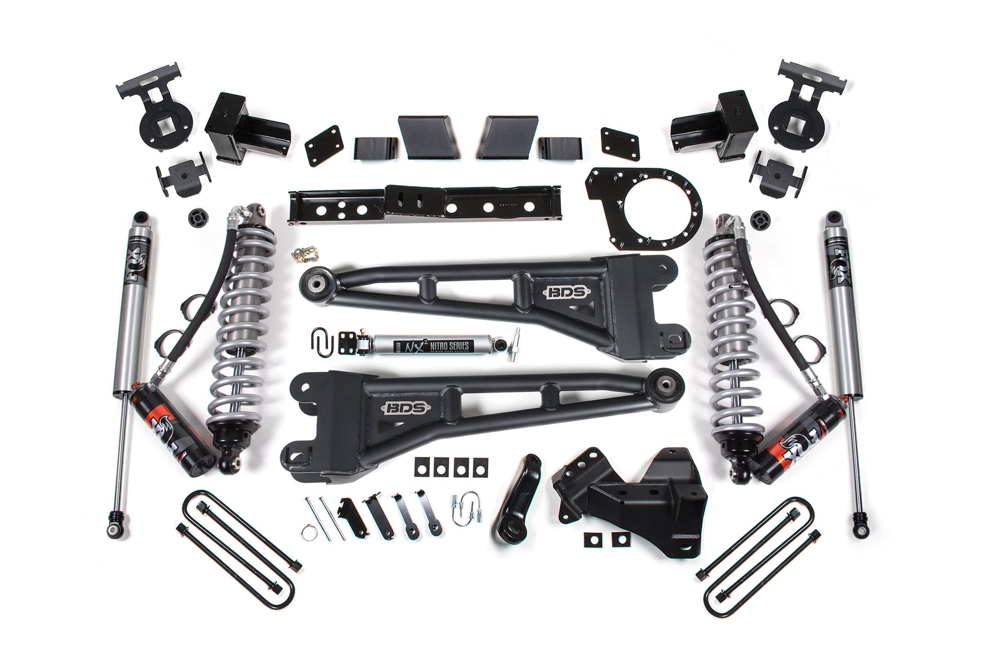 BDS Suspension 7 Inch Lift Kit w/ Radius Arm | FOX 2.5 Coil-Over Conversion - Performance Elite | Ford F350 Super Duty DRW (23-25) 4WD | Diesel - Trucks R Us