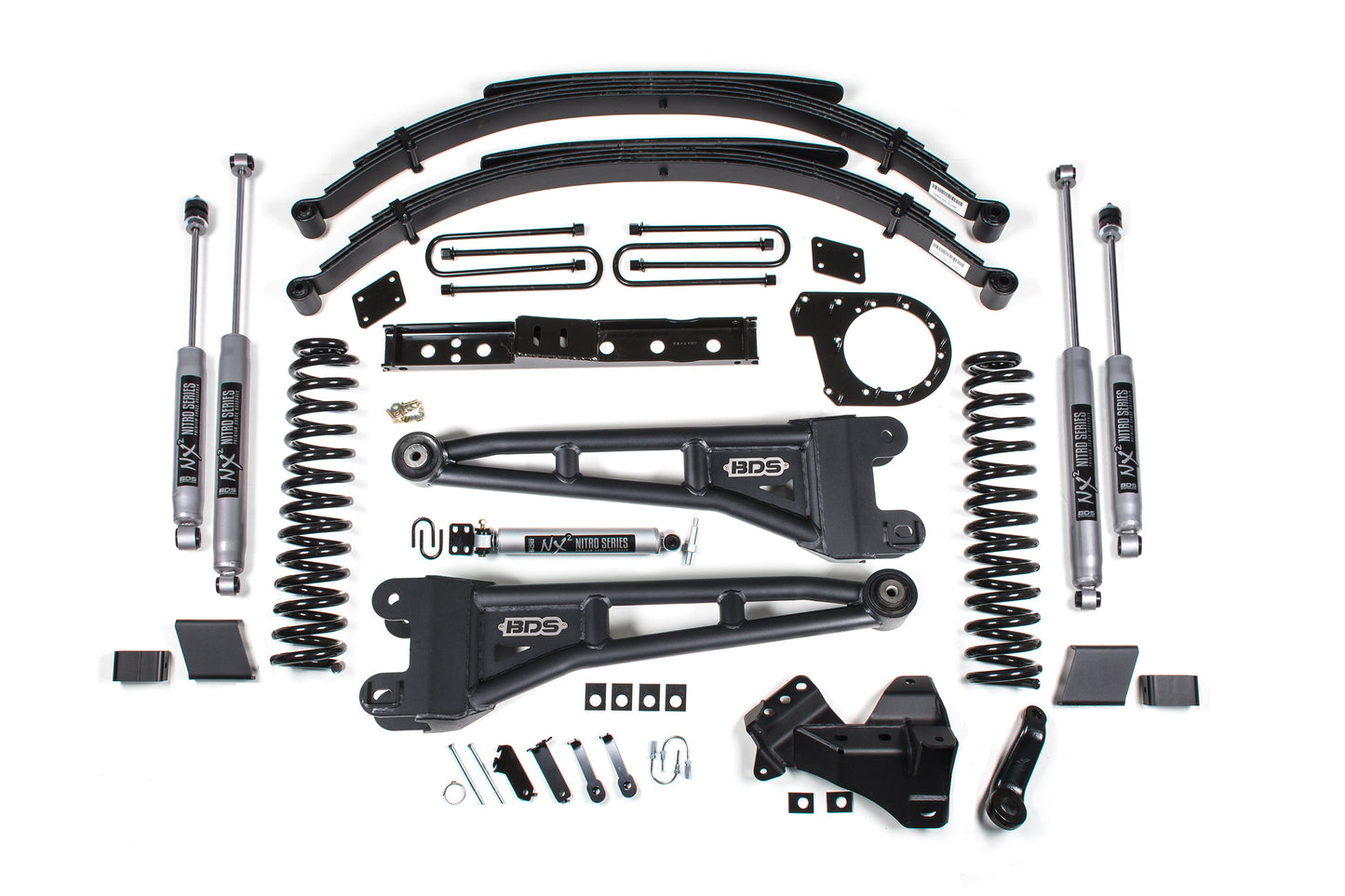 BDS Suspension 7 Inch Lift Kit w/ Radius Arm | Ford F250/F350 Super Duty (23-26) 4WD | Diesel