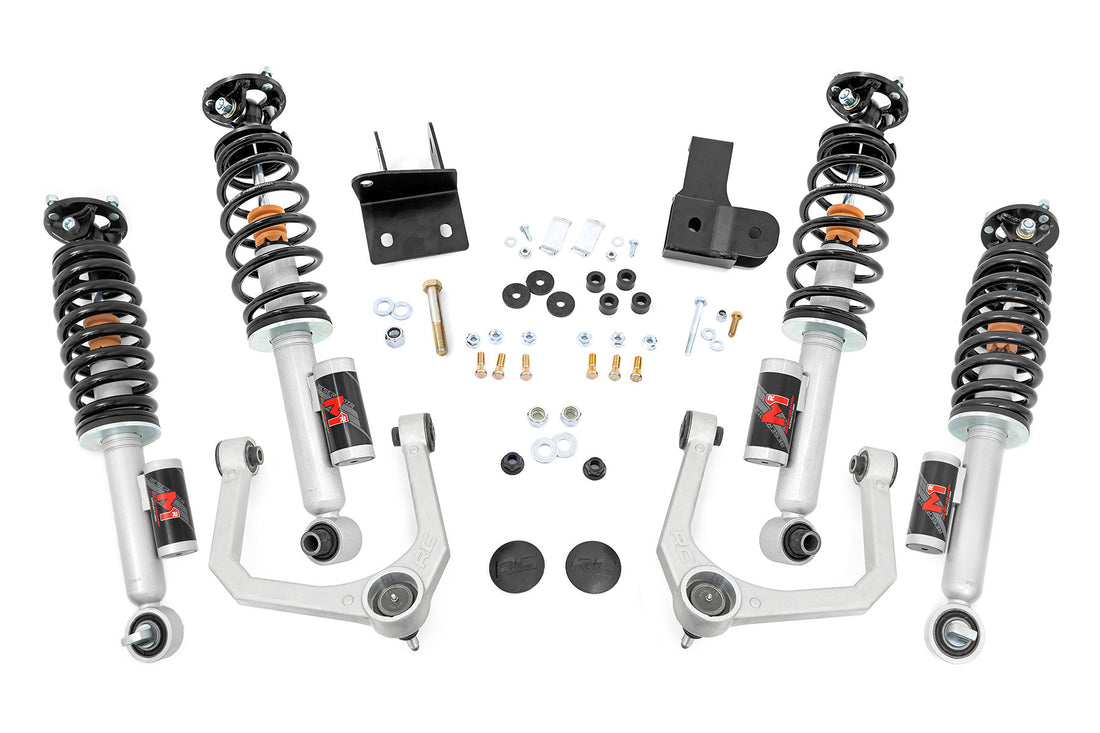 Rough Country 3.5 Inch Lift Kit | Ford Bronco 4WD (2021-2026) - M1R Reservoir Struts