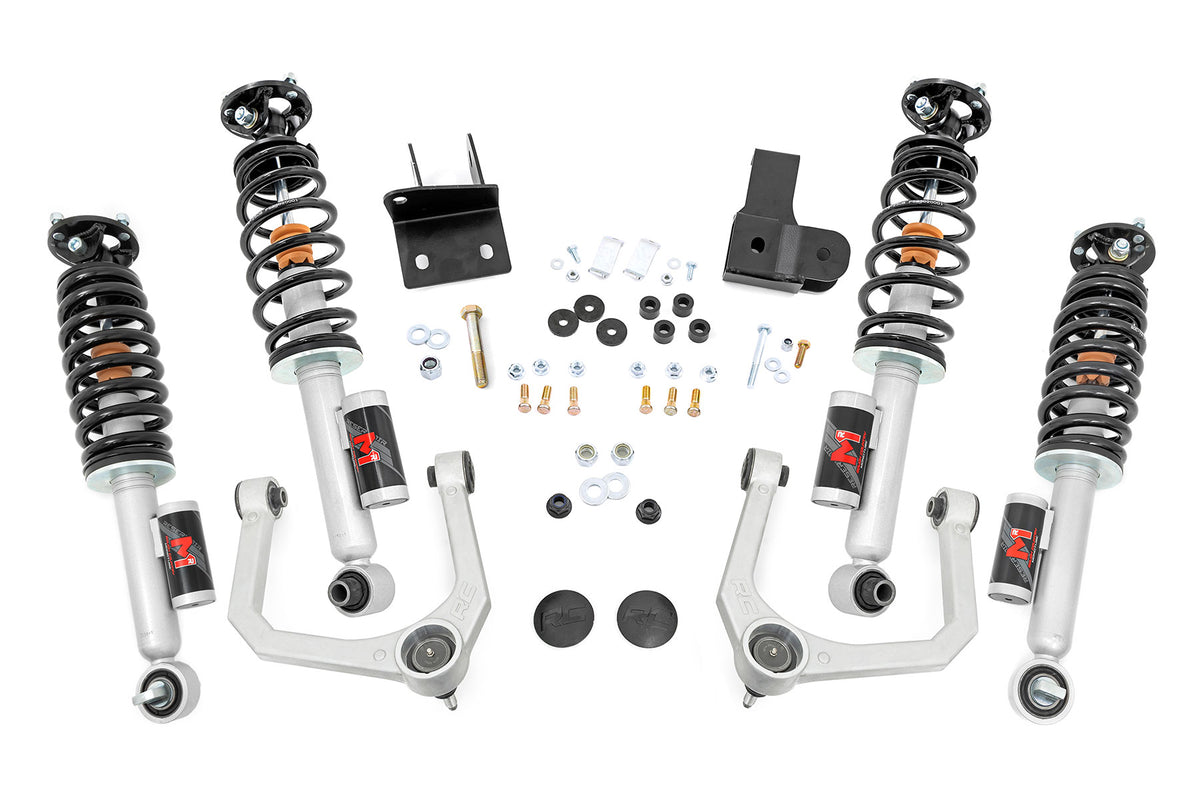 Rough Country 3.5 Inch Lift Kit | Ford Bronco 4WD (2021-2026) - M1R Reservoir Struts