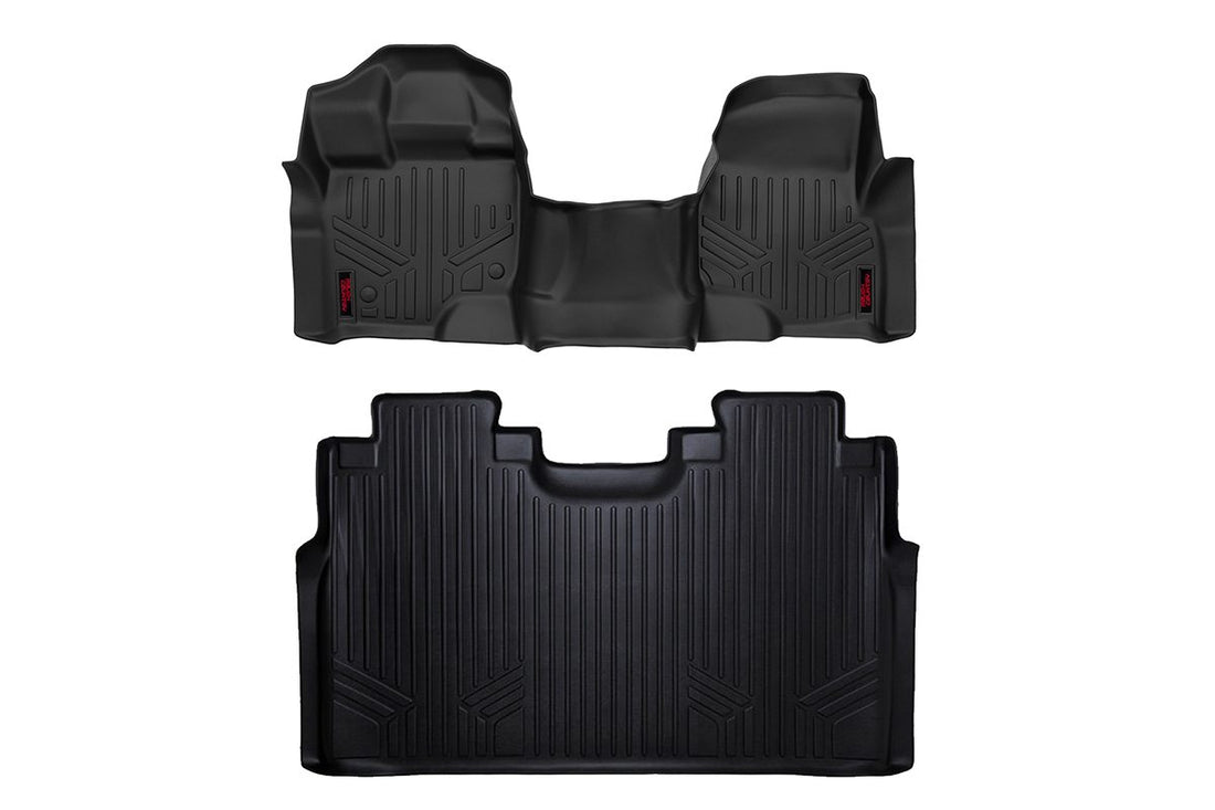 Rough Country Floor Mats | Ford F-150 (15-26)/F-150 Lightning (22-26)/Raptor (17-26)