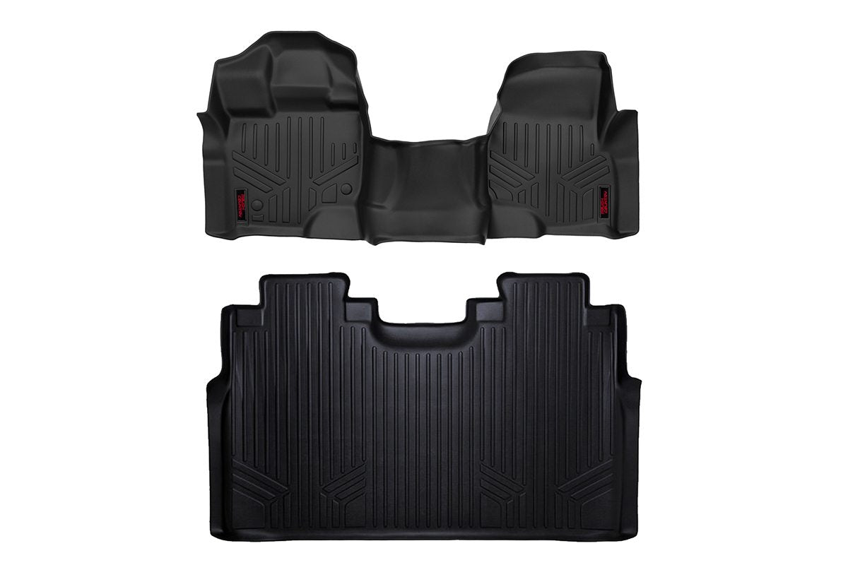 Rough Country Floor Mats | Ford F-150 (15-26)/F-150 Lightning (22-26)/Raptor (17-26)