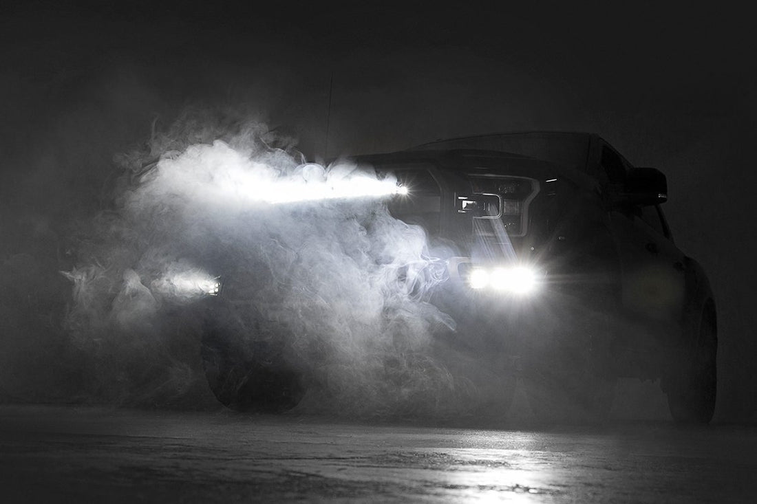 Rough Country Ford 30in LED Hidden Grille Kit (17-20 F-150 Raptor)