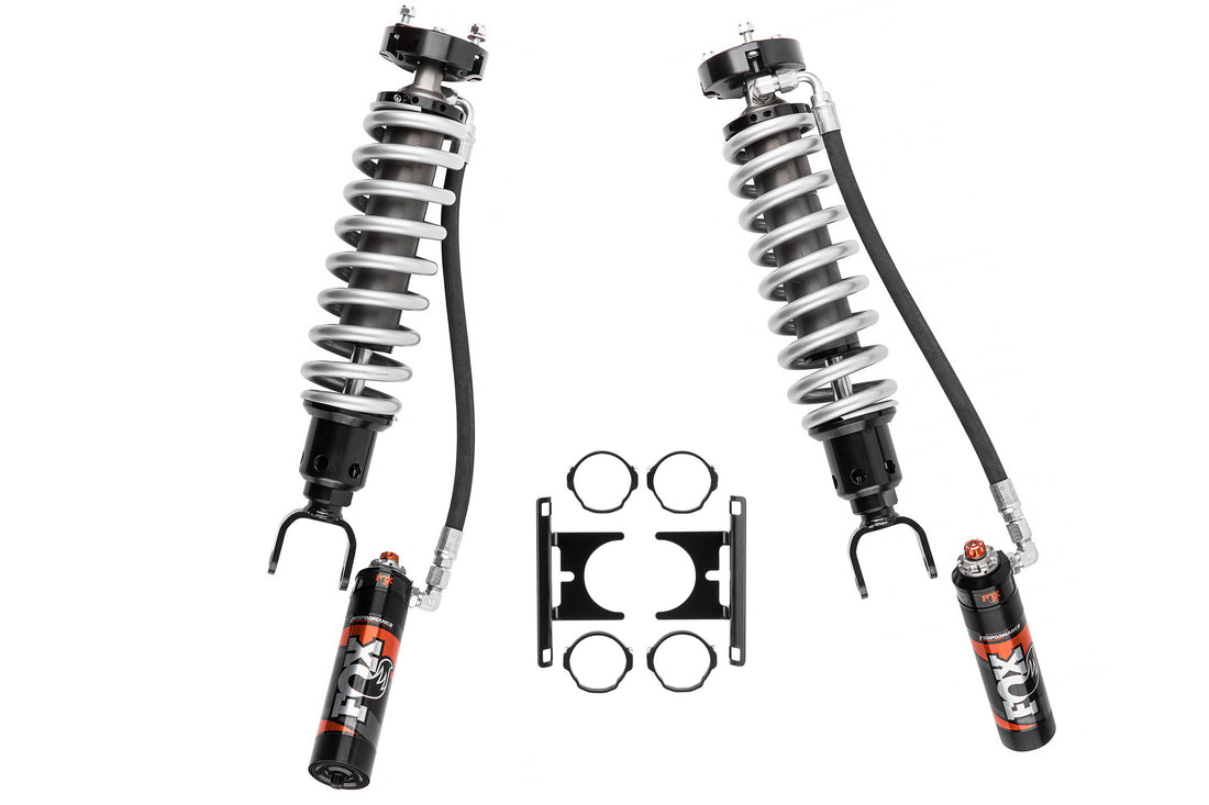 FOX 2.5 Coilover Shocks w/ DSC Reservoir Adjuster | 2-3 Inch Lift | Performance Elite Series | Ram 1500 (19-26) 4WD