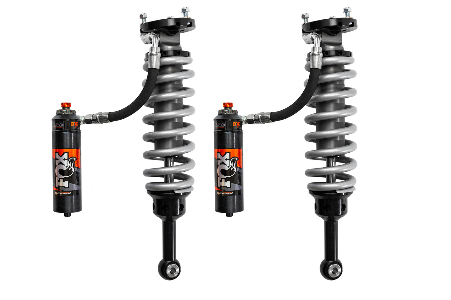 FOX 2.5 Coilover Shocks w/ DSC Reservoir | 2-3 Inch Lift | Performance Elite Series | Toyota Tacoma (05-23) 4WD w/ UCA