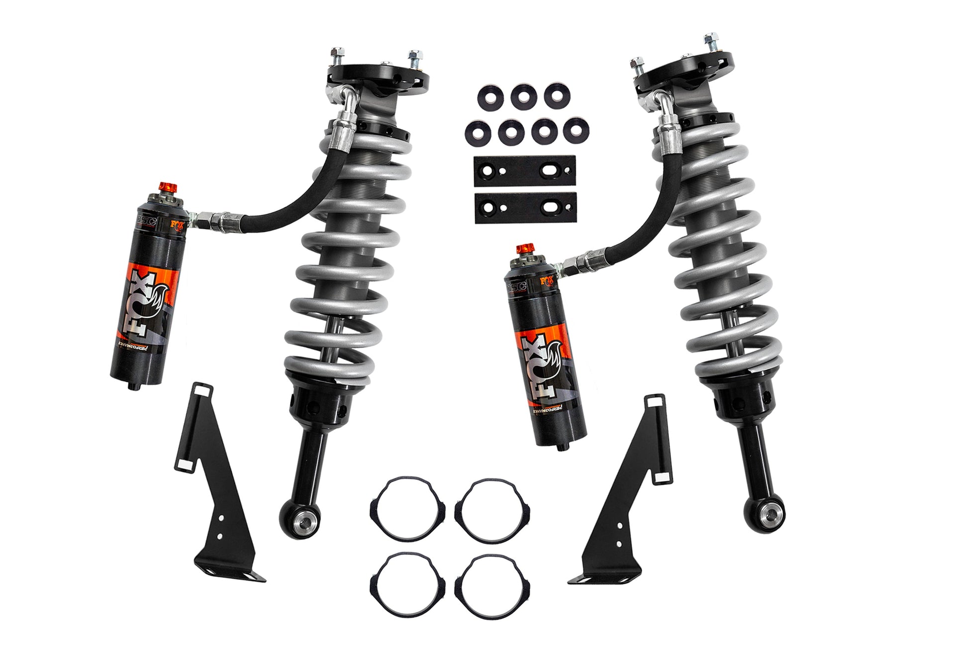 FOX FOX 2.5 Coil-Over Shocks w/ DSC Reservoir | 2-3 Inch Lift | Performance Elite Series | Toyota Tacoma (05-23) 4WD w/ UCA - Trucks R Us