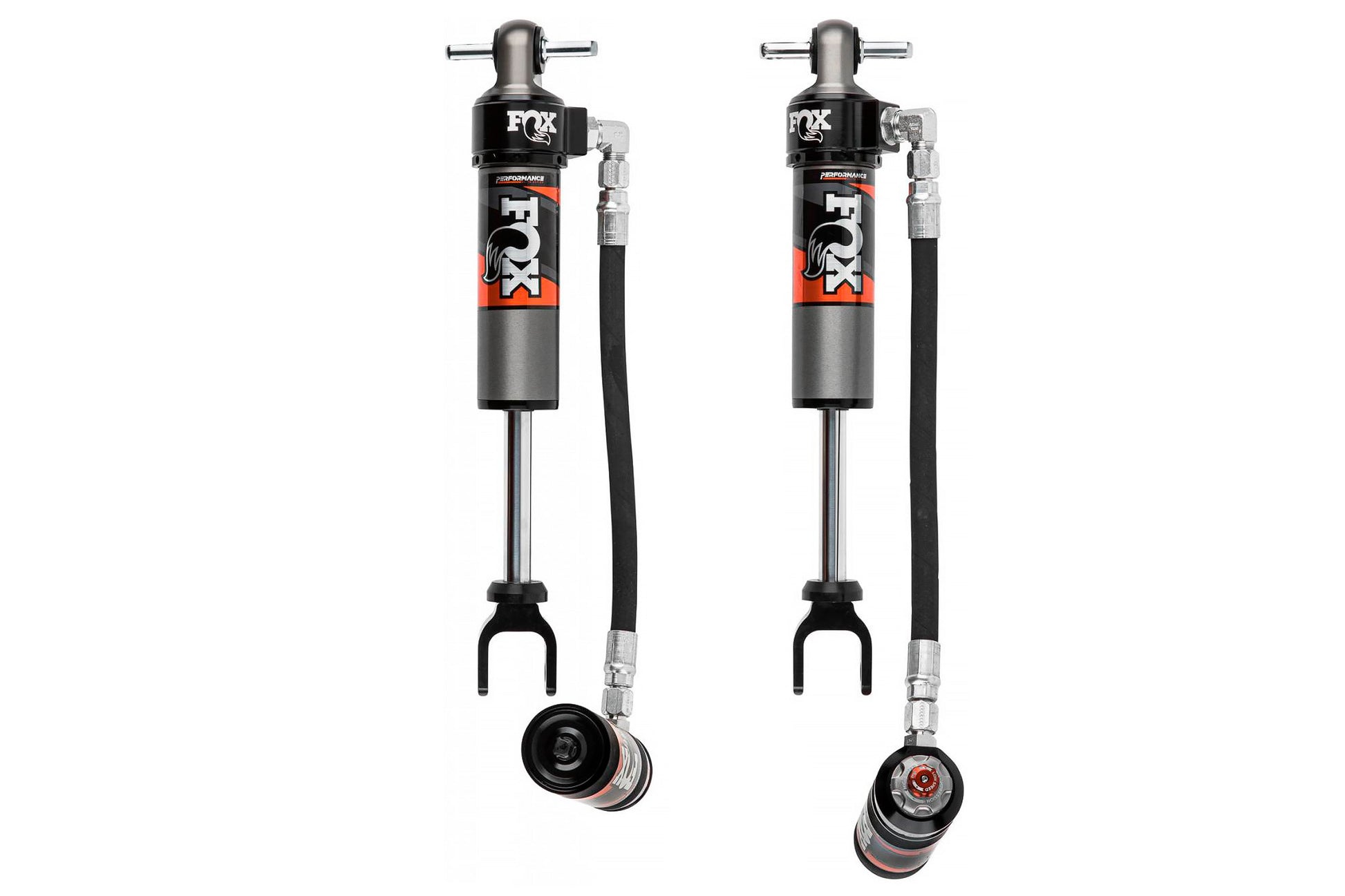 FOX FOX 2.5 Front Shocks w/ DSC Reservoir Adjuster | 1.5-2.5 Inch Lift | Performance Elite Series | Chevy Silverado and GMC Sierra 2500HD / 3500HD (20-25) - Trucks R Us