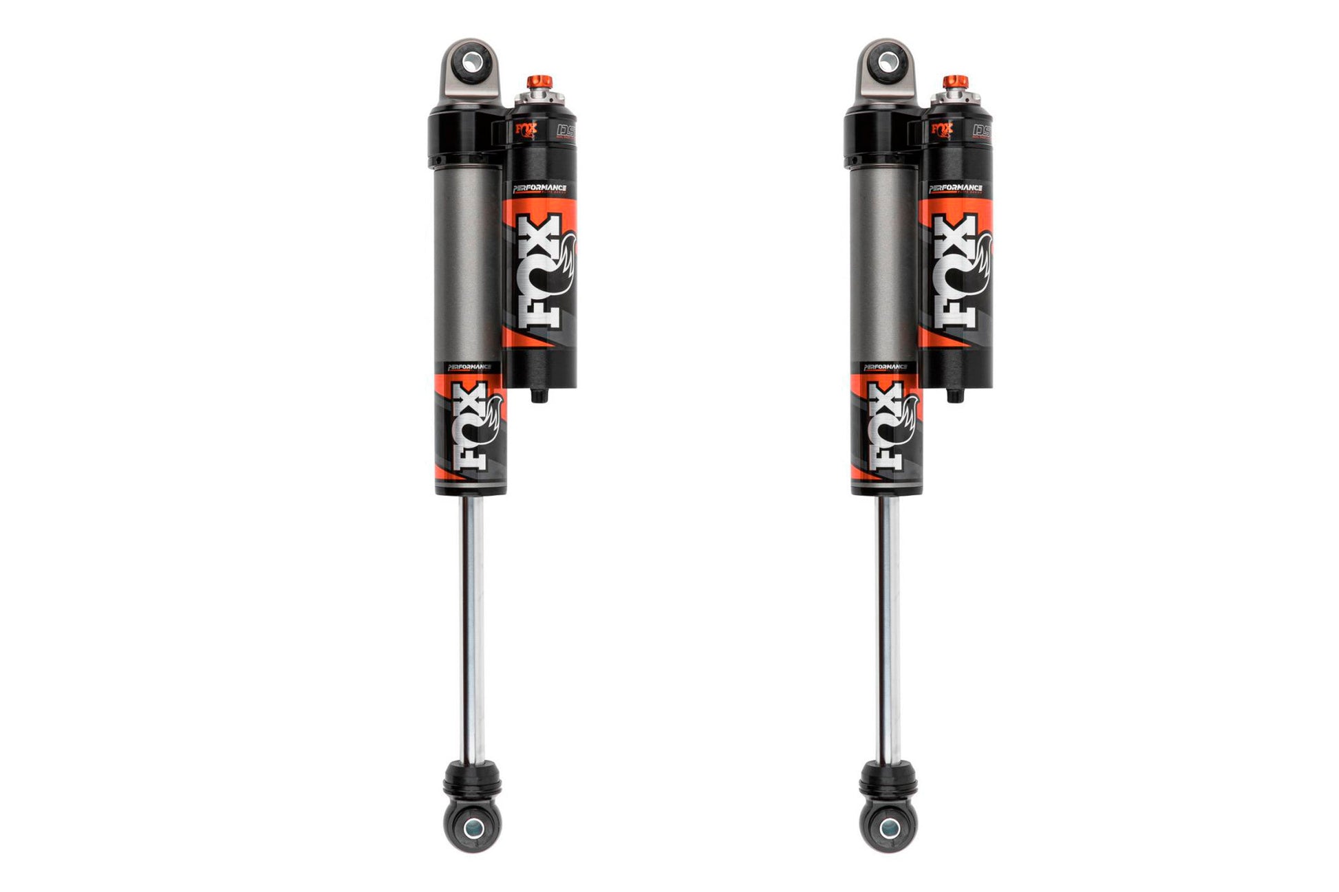 FOX FOX 2.5 Rear Shocks w/ DSC Reservoir Adjuster | 0-1.5 Inch Lift | Performance Elite Series | Chevy Silverado and GMC Sierra 2500HD / 3500HD (20-25) - Trucks R Us