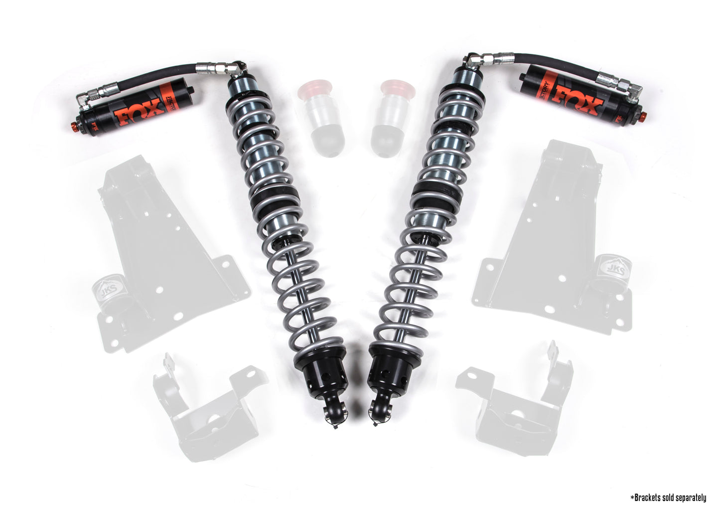 BDS Suspension FOX 2.5 Front Coilover Shocks w/ DSC | 3.5 Inch Lift | Factory Series | Jeep Wrangler JL (18-24) - Trucks R Us