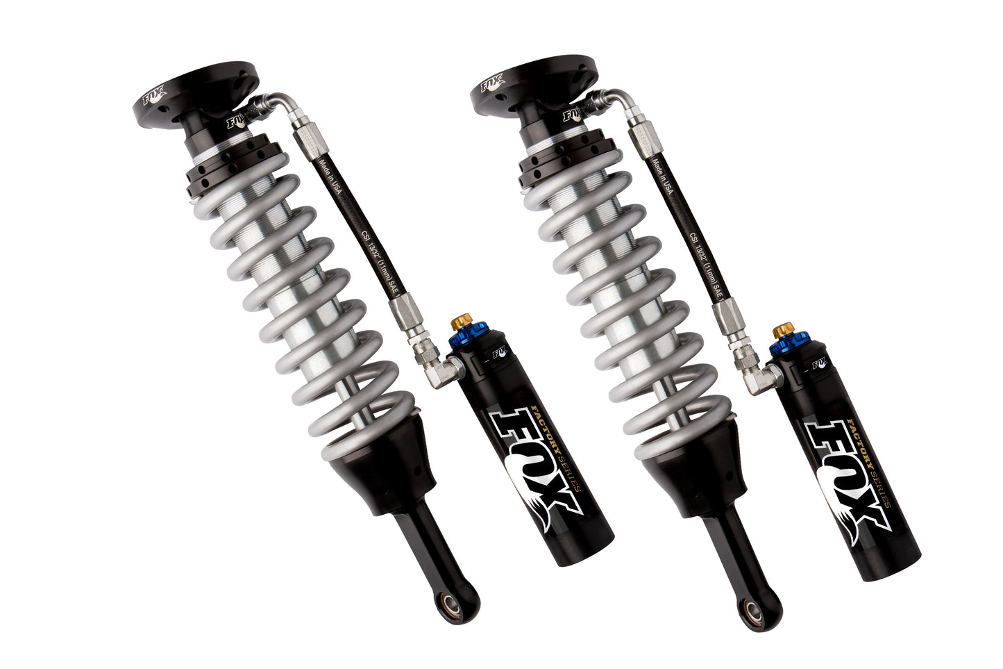 FOX FOX 2.5 Coil-Over Shocks w/ DSC Reservoir Adjuster | 0-2 Inch Lift | Factory Series | Ford F150 (15-25) 4WD - Trucks R Us