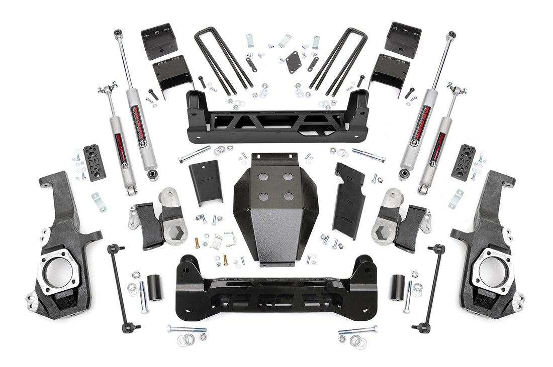 Rough Country 5 Inch Lift Kit | NTD | Chevy/GMC 2500HD/3500HD 2WD/4WD (20-26) - Yes / Premium N3