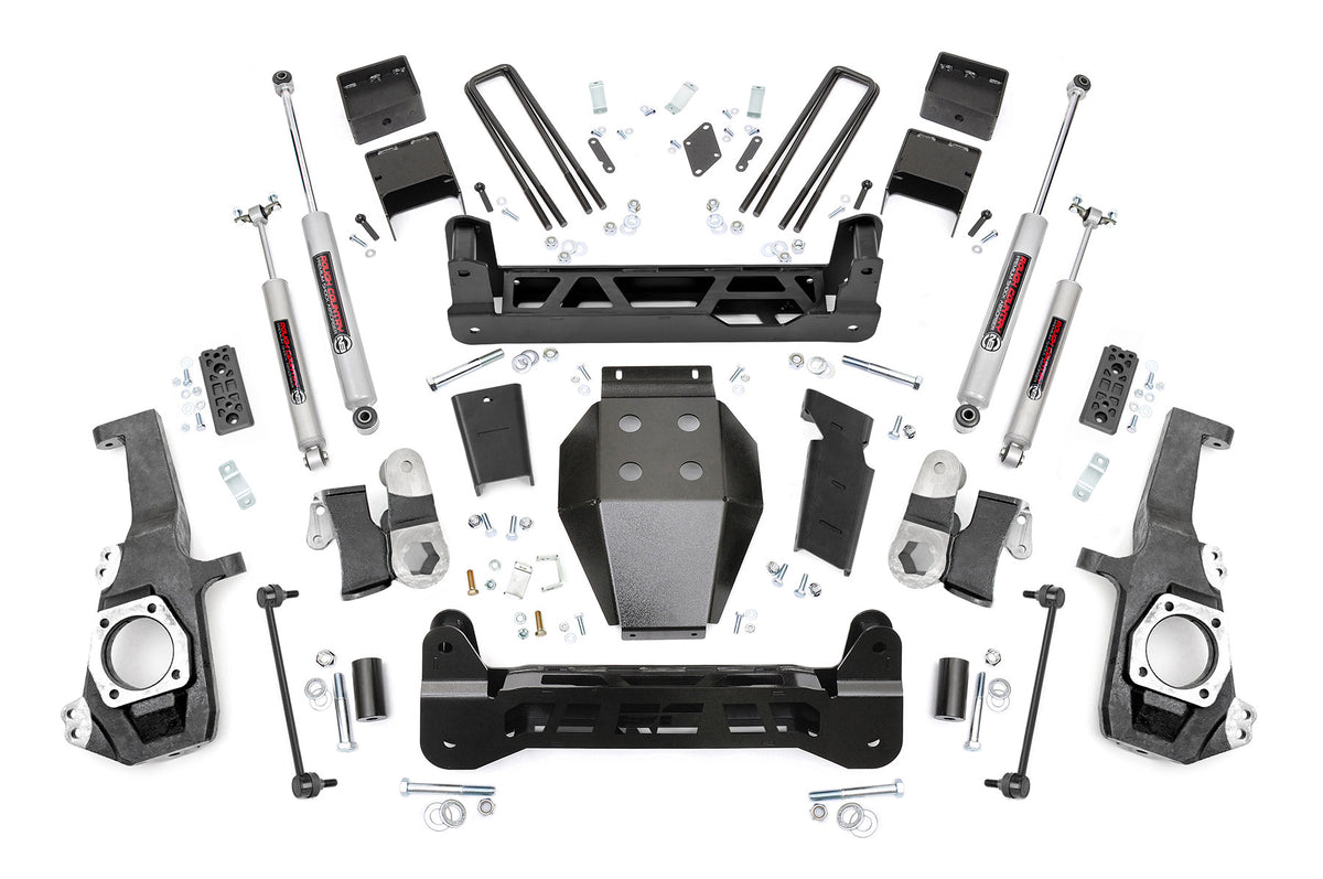 Rough Country 5 Inch Lift Kit | NTD | Chevy/GMC 2500HD/3500HD 2WD/4WD (20-26) - Yes / Premium N3