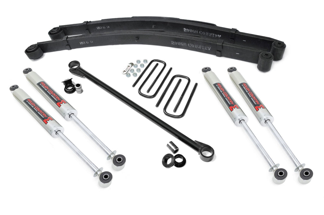 Rough Country 2.5 Inch Leveling Kit | Ford F-250/F-350 Super Duty 4WD (99-04) - M1 Monotube