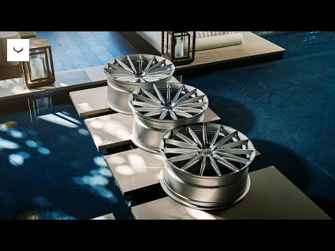 Vossen HFX-2 Wheel | 6x130 Bolt Pattern - Satin Bronze / 22x9.5 / +25mm