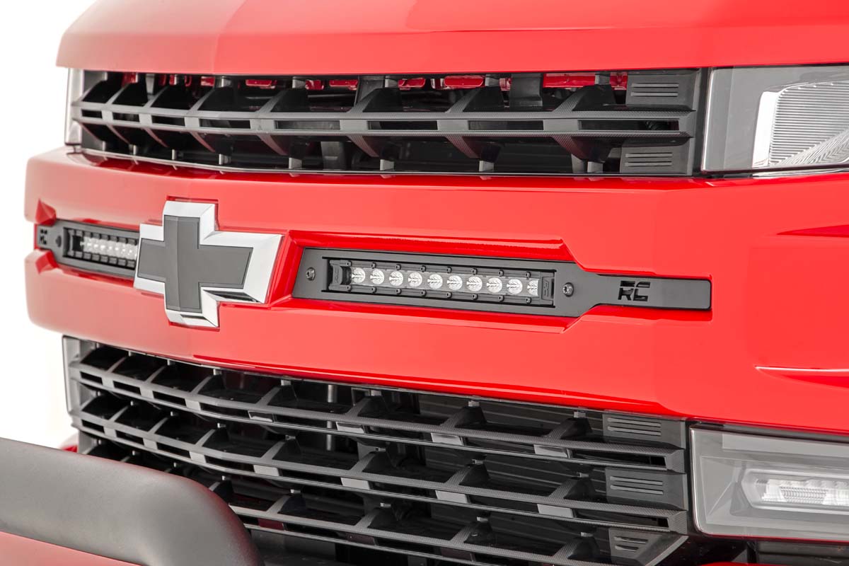 Rough Country LED Grille Light Kit | Chevy Silverado 1500 (19-22)
