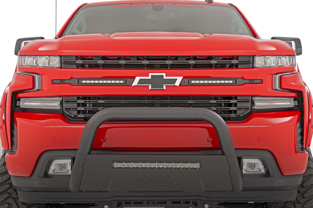 Rough Country LED Grille Light Kit | Chevy Silverado 1500 (19-22)