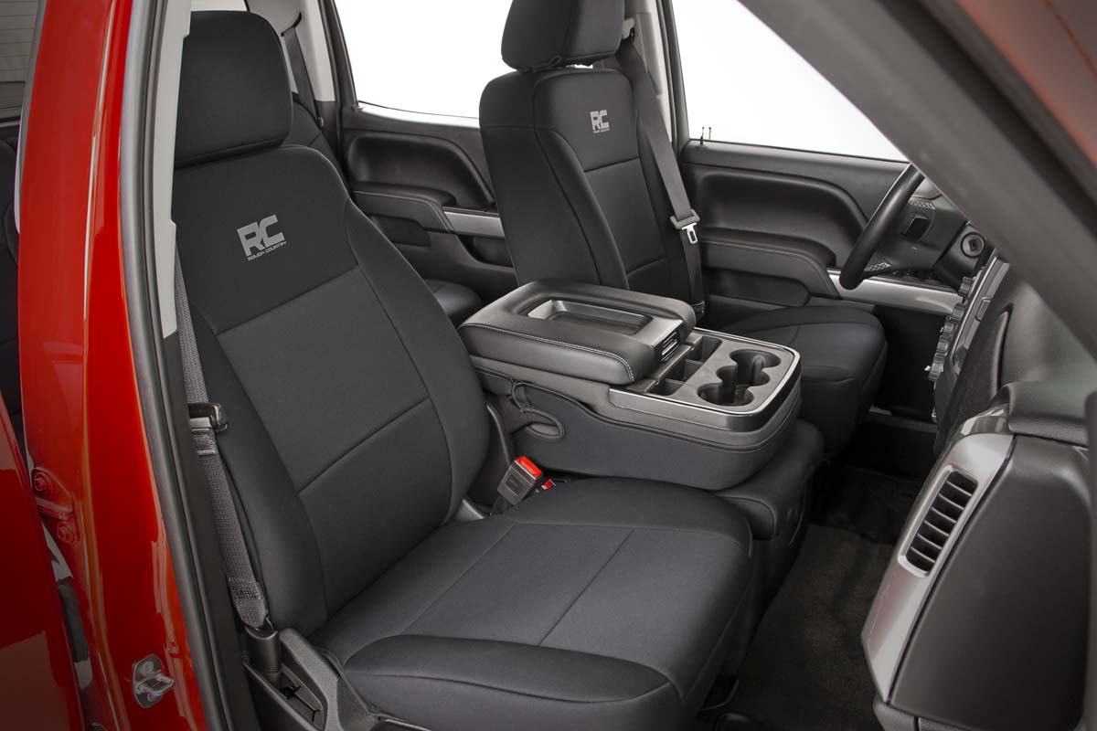 Rough Country Seat Covers | Chevy Silverado 1500/GMC Sierra 1500 (2014-2018)