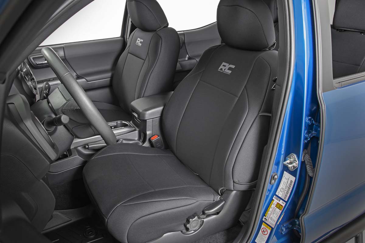 Rough Country Seat Covers | Toyota Tacoma 2WD/4WD (2016-2023)