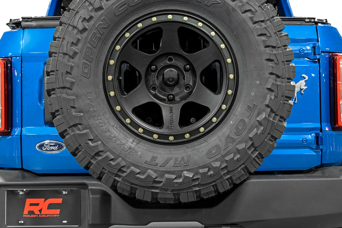 Rough Country Spare Tire Relocation | Ford Bronco 4WD (2021-2026)