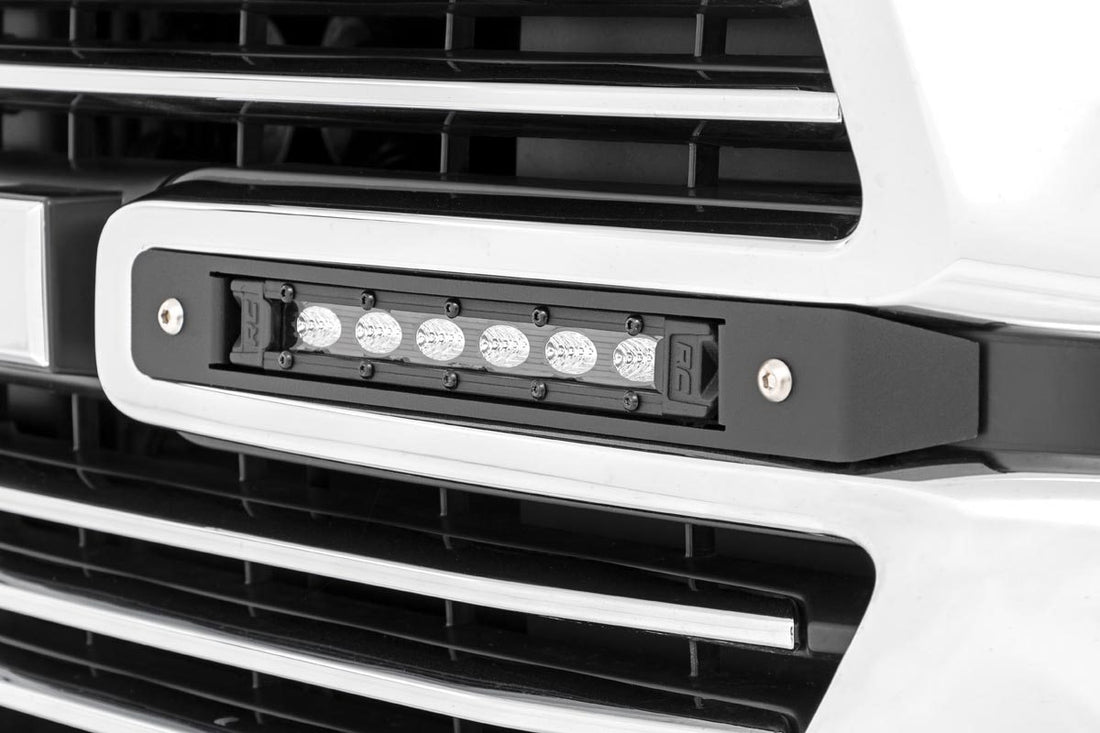 Rough Country Dual 6in LED Grille Kit | Ram 1500 2WD/4WD (19-24)