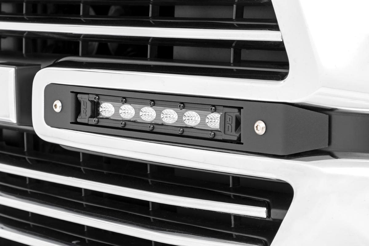 Rough Country Dual 6in LED Grille Kit | Ram 1500 2WD/4WD (19-24)