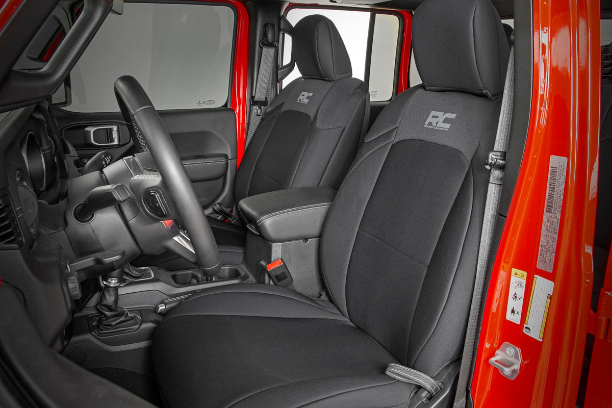 Rough Country Seat Covers | Jeep Gladiator JT 4WD (2020-2026)