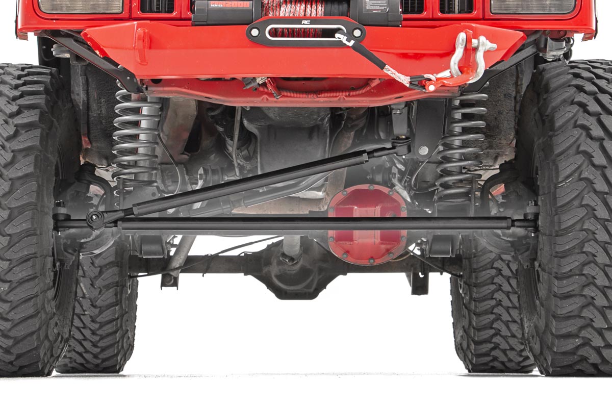 Rough Country HD Steering Kit | Jeep Cherokee XJ (84-01)/Wrangler TJ (97-06)
