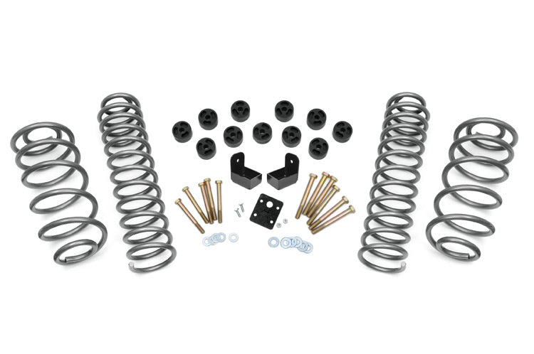 Rough Country 3.75 Inch Lift Kit | Jeep Wrangler TJ 4WD (97-06) - No Shocks / 6cyl