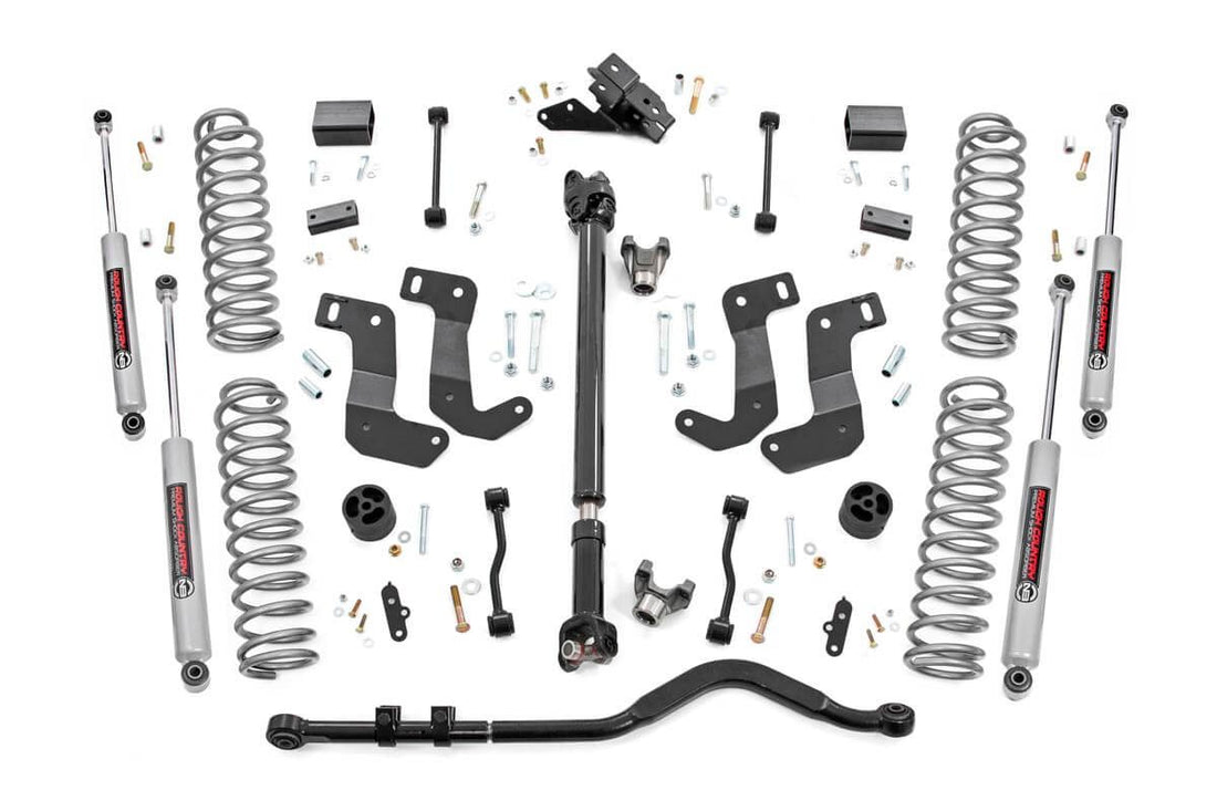 Rough Country 3.5 Inch Lift Kit | 4-Door | Jeep Wrangler Unlimited JL (18-23)
