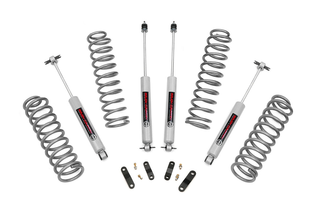 Rough Country 2.5 Inch Lift Kit | 4-Door | Jeep Wrangler JK 2WD/4WD (2007-2018) - Premium N3