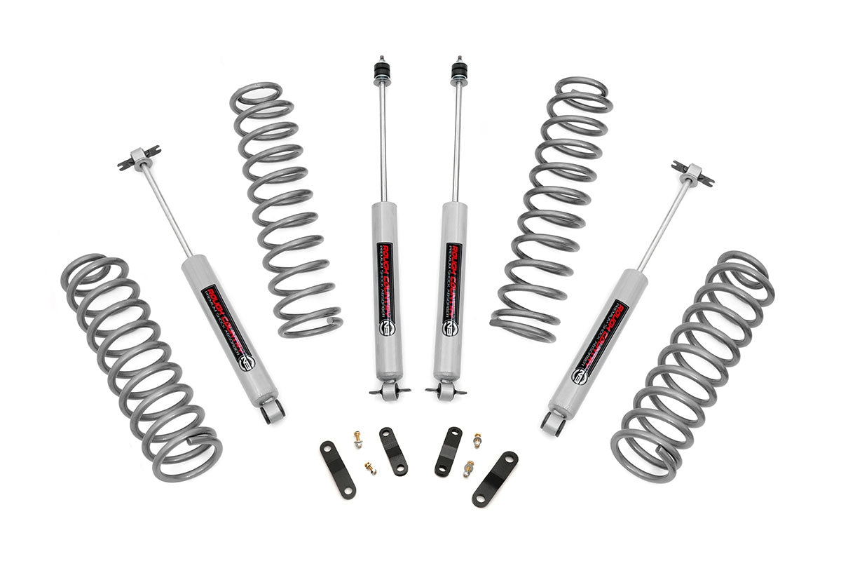 Rough Country 2.5 Inch Lift Kit | 4-Door | Jeep Wrangler JK 2WD/4WD (2007-2018) - Premium N3