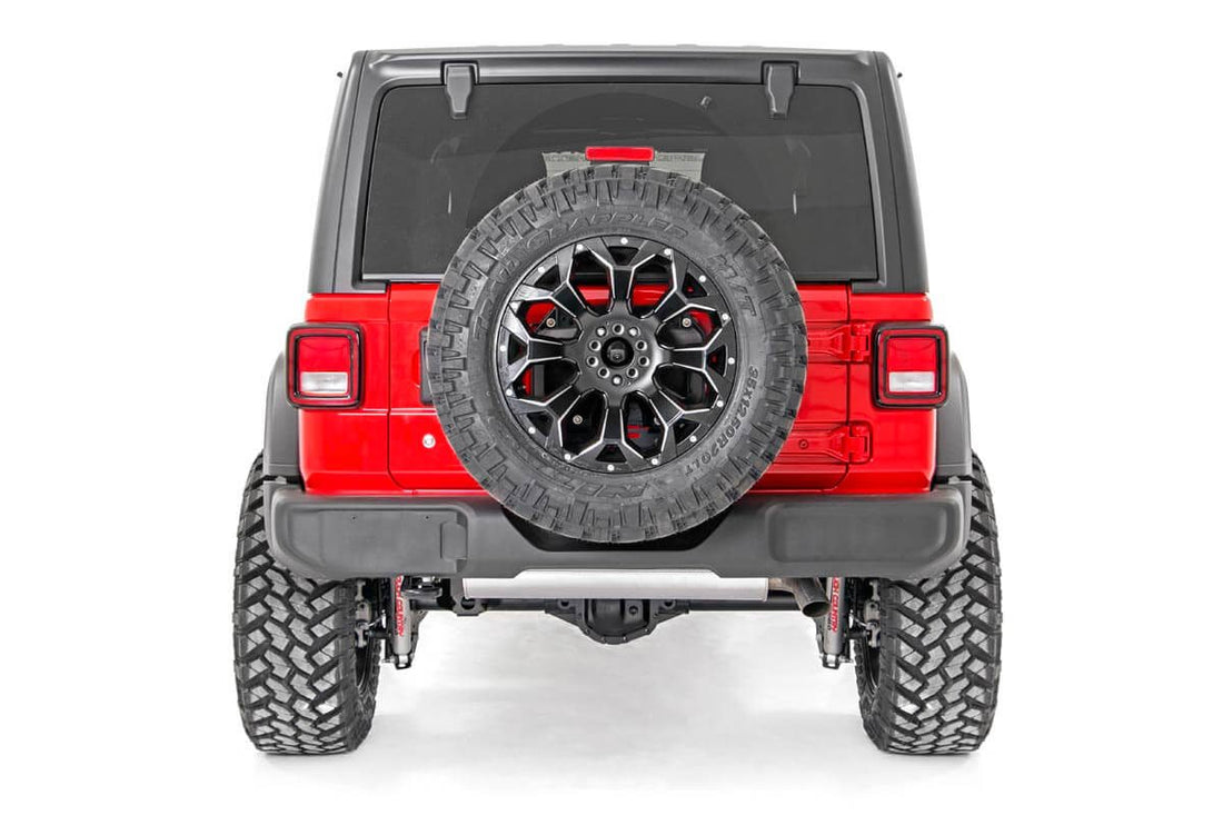 Rough Country Tire Carrier Relocation Plate | Jeep Wrangler JL (21-26)/Wrangler Unlimited (18-26)